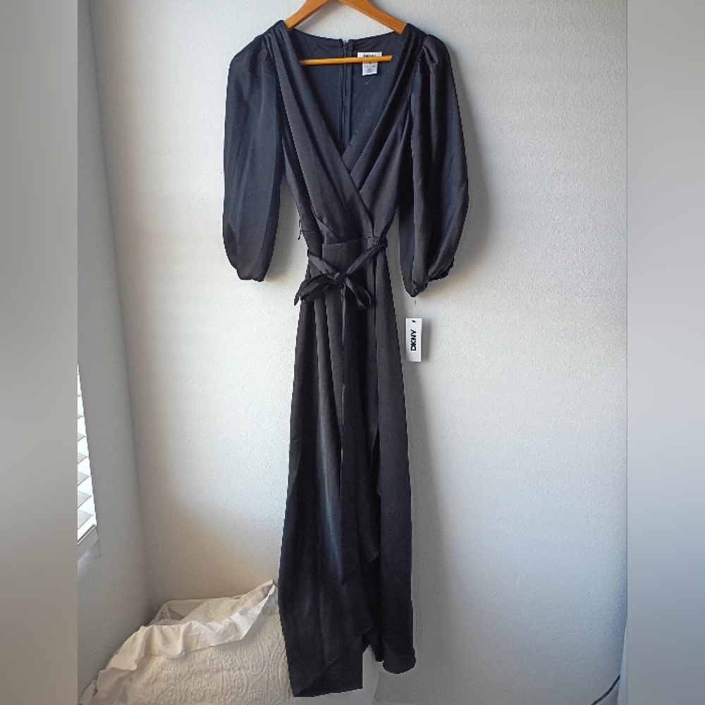 DKNY Black Maxi Dress
